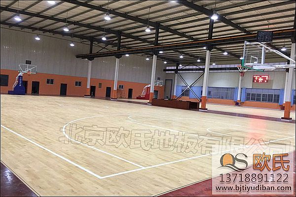 防火阻燃運動地板制作工藝