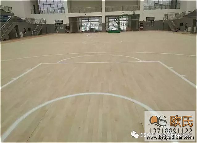 青海省黃南州體育館運動木地板案例