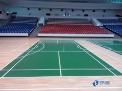 一般運(yùn)動籃球木地板施工