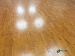 單層龍骨體育地板清潔保養