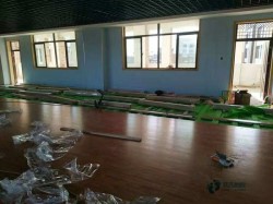 國產(chǎn)籃球館地板安裝公司