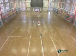 單層龍骨體育籃球地板保養