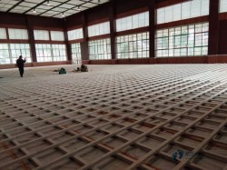 普通體育籃球地板施工隊