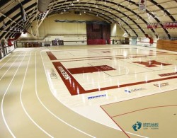 單層龍骨籃球場(chǎng)館地板維護(hù)保養(yǎng)