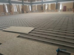 實木籃球場館地板如何保養