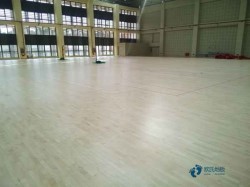 小學俄勒岡松舞臺場館木地板施工方案