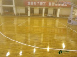 有什么體育場館木地板安裝公司